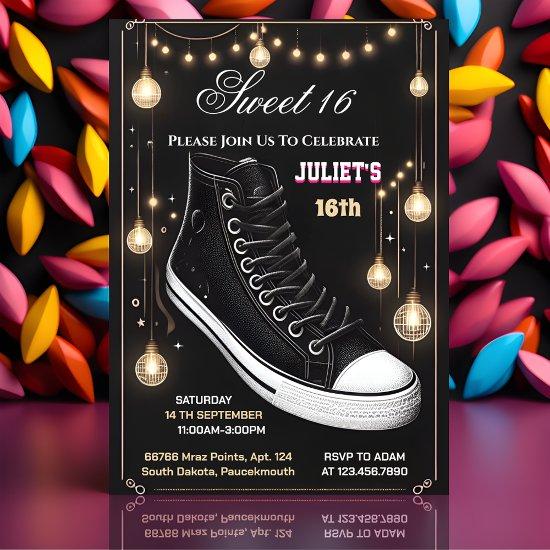 Your Chic Girl Sweet 16 Sneaker Ball 16th Birthday