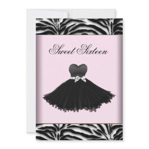 Zebra Chandelier Pink Zebra Sweet Sixteen Birthday